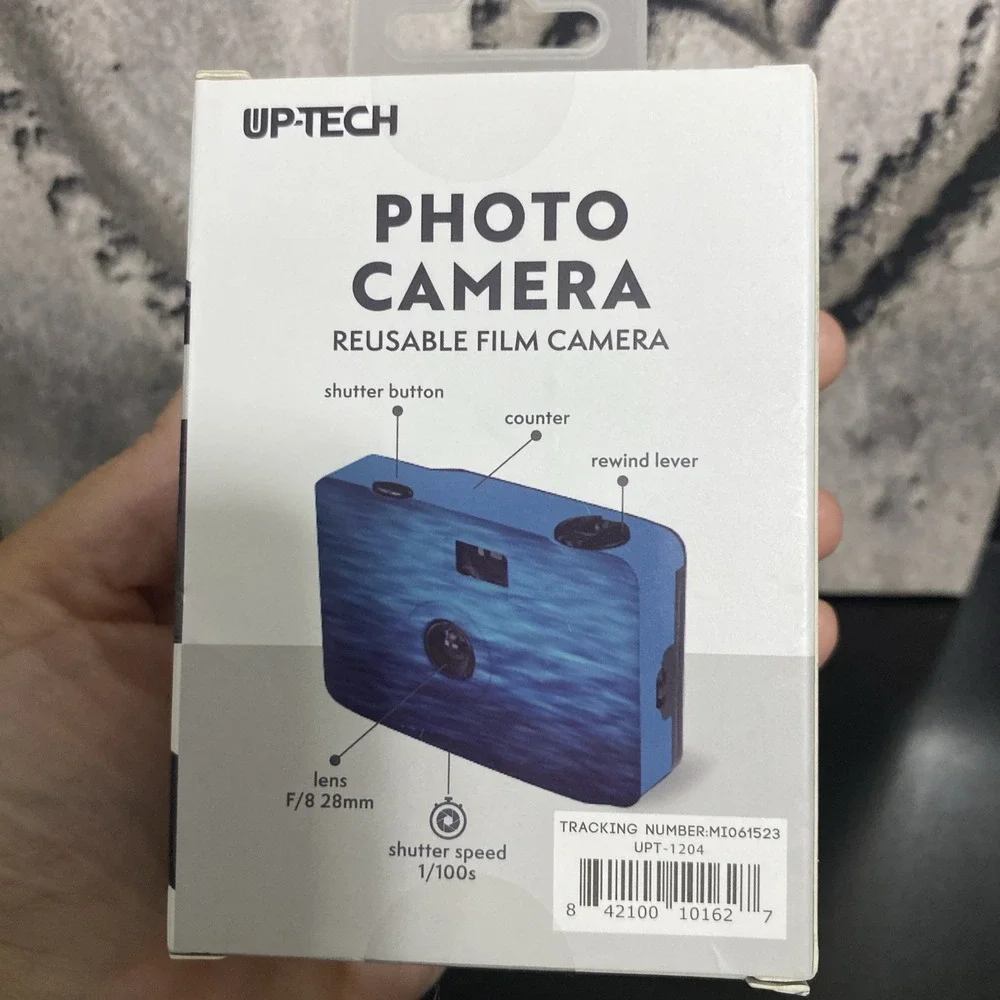 NEW - WP Tech 35 mm Reusable Camera Sealed In Original Box‎ Intro Analog Film